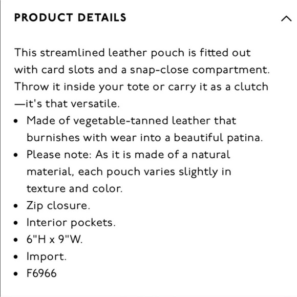 Madewell Pouch in Stamped Rainbow Snake - Picture 3 of 3